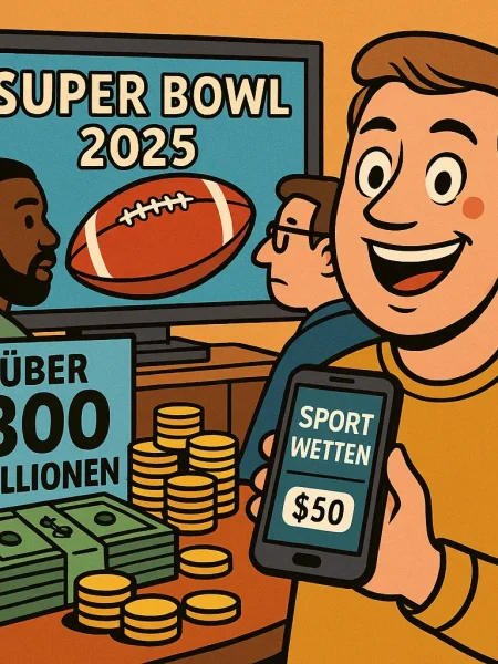 Super Bowl 2025: Over 300 million dollars in legal bets in the USA