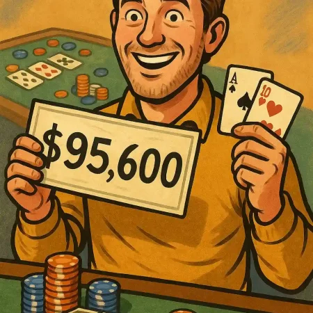 Autor gewinnt 95.600 $ beim Poker – nach kurzem Selbststudium
