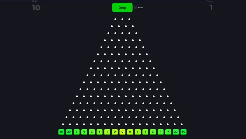 Play the free Plinko demo version in your browser